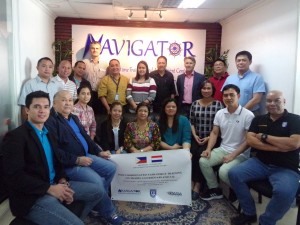 Featured photo: IMO Coordinated Task Force Training Facilitators and Participants with Navigator International Maritime Training and Assessment Center, Inc.’s CEO, President, General Manager, and Instructor.